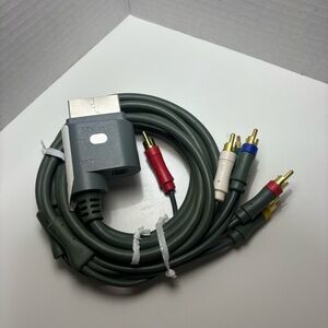 Official OEM Microsoft Xbox 360‎ Component HD TV Audio Video Cable